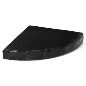 Bunty Outback Hard-Wearing Corner Bed, Black / Small