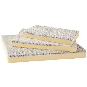 Bunty Ultra Soft Fur Washable Dog Pet Mattress Basket Bed Cushion Fleece Pillow, Cream / Medium