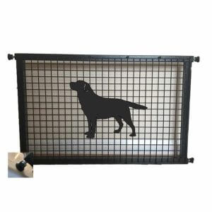 Labrador Retriever Puppy Guard - Pet Safety Gate Dog Barrier Home Doorway Stair