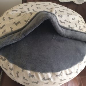 Luxury Snuggle Top Bed Dachshund Dog Custom Made To Order