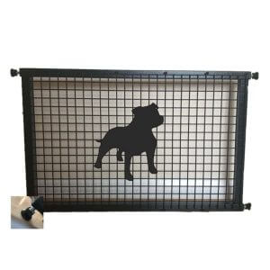 Staffordshire Bull Terrier Puppy Guard - Pet Safety Gate Dog Barrier Home Doorway Stair