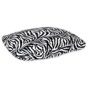 Animal Print Cushion Dog Bed | Zebra