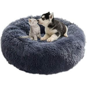 Dog Bed Round Cat Bed Soft Pet Bed Cushion Soft and Comfortable, Warm, Waterproof, Non-slip and Washable Dog Bed Cushion Suitable for Cats,Dogs 50