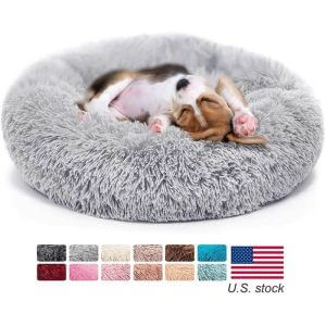 Luxury Soft Dog Bed for Cats, Non-slip, Machine Washable Base, Durable Mat, Dog & Cat Bed