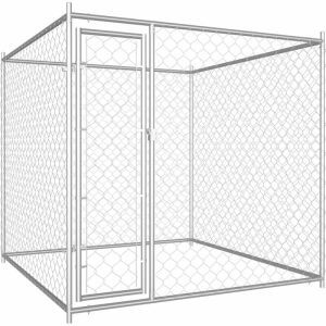 Outdoor Dog Kennel 193x193x185 cm5339-Serial number