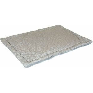 Plush Soft Reversable Washable Dog Cat Pet Mat Cushion Bed- Med - Grey - Charles Bentley