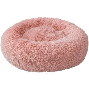 Plush round pet nest GY-01 (pink-diameter 60cm)
