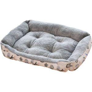 Self-Warming Cat Bed Pad Dogs Cushion Bed Soft Comfortable All Season Washable Cat Bed Mat for Indoor Cats Dogs,model:Grey Type 1