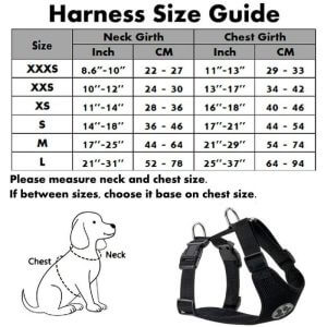 Dog Car Harness (Vest ONLY without Seatbelt) for Small Medium Dogs, Pet Puppy Vest Harness Comfortable Padded Breathable Fabric and Adjustable for