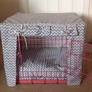 Made To Measure Dog/Puppy Crate Cover/Dog Bed Cover Pet Bedding/ Training