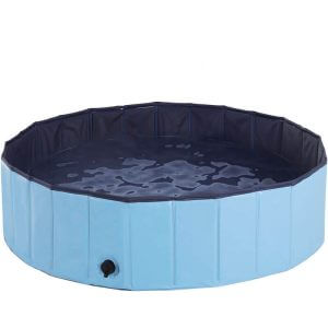 Pet Pool Swimming Cat Puppy Dog Indoor / Outdoor Foldable Diameter - Pawhut