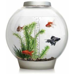 Classic 30L Aquarium in Silver with mcr led Lighting and Heater Pack - Biorb