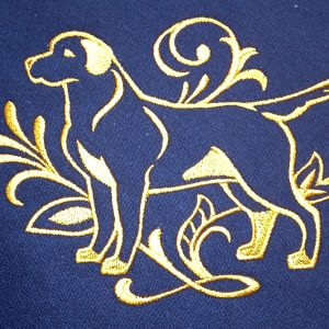 Dog Towel , Three Sizes | Hand, Bath & V.big 11 Colours. Embroiderd With One Of 41 Dog Breeds Personalised