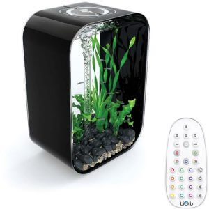 Life 45L Black Aquarium Fish Tank with Multi Colour led Lighting - Biorb